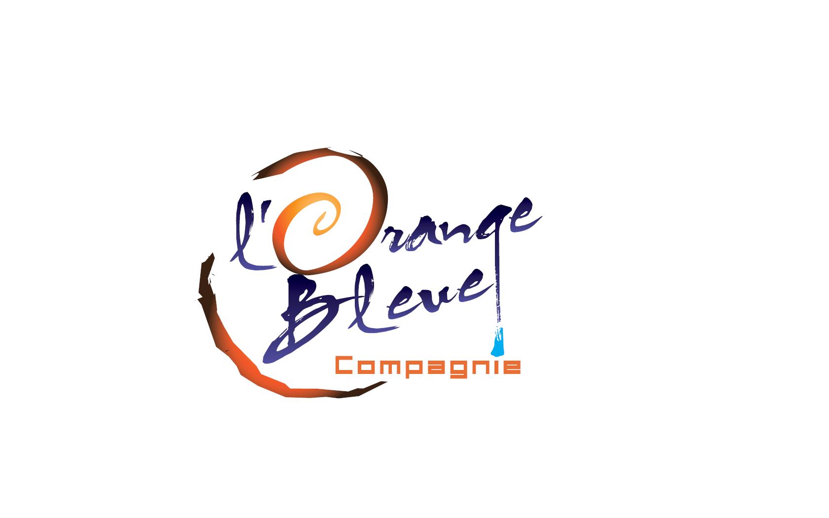 Logo compagnie l`orange bleue